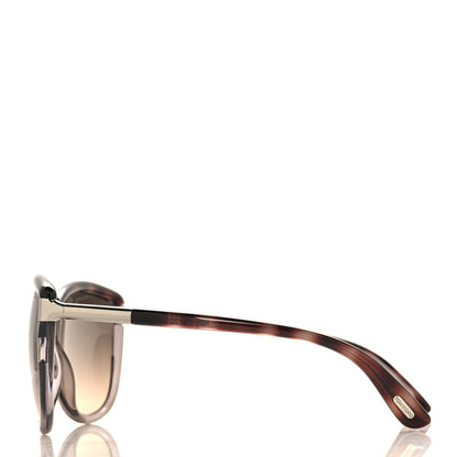 Tom Ford Abbey Sunglasses TF327 Havana Grey 3 of 7