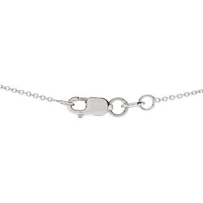 Roberto Coin 18K White Gold Diamond Love Letter D Pendant Necklace 4 of 8