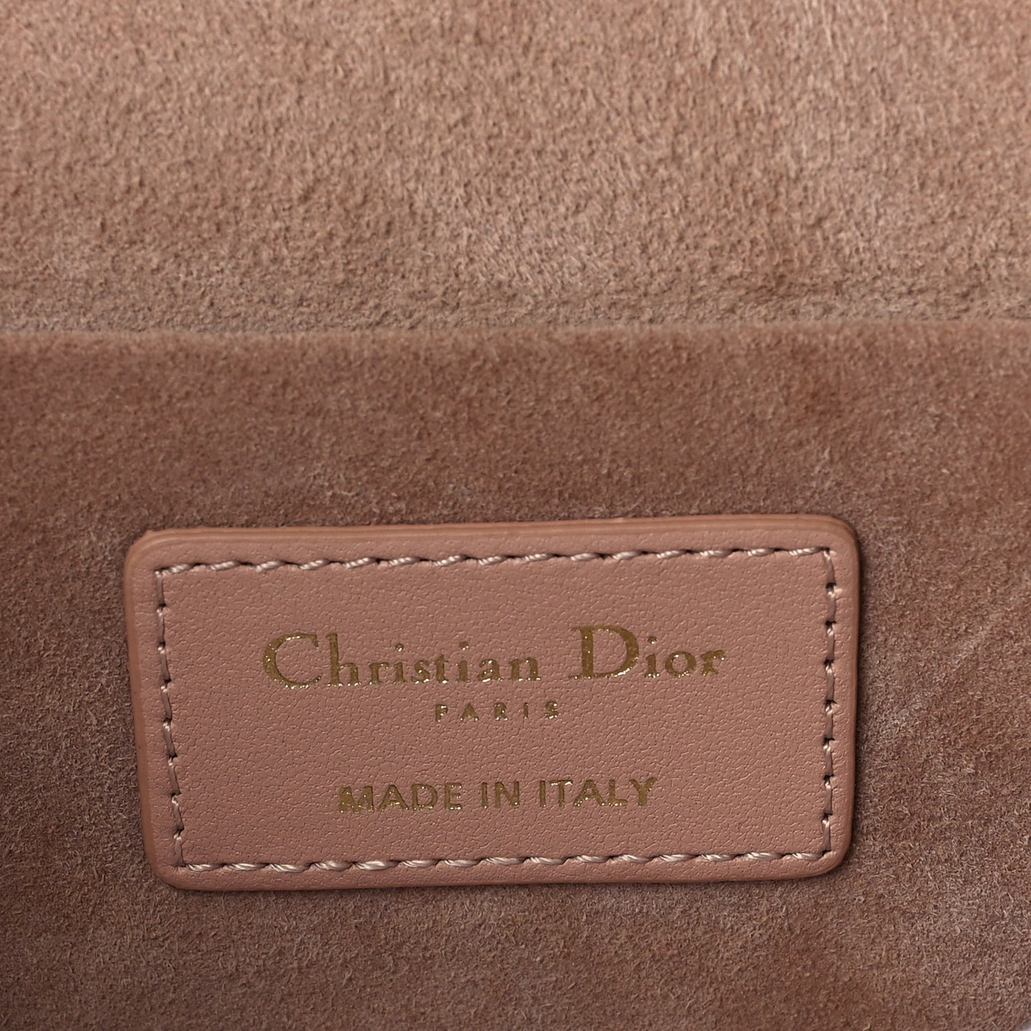 Lambskin Cannage Small Diortravel Vanity Case Rose Des Vents