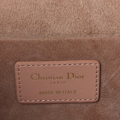 Christian Dior Lambskin Cannage Small Diortravel Vanity Case Rose Des Vents 5 of 7