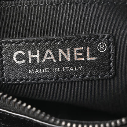 Chanel Aged Calfskin Quilted Small Gabrielle Hobo So Black 7 of 10