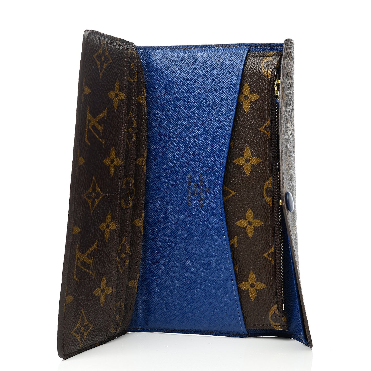 Monogram Josephine Wallet Blue