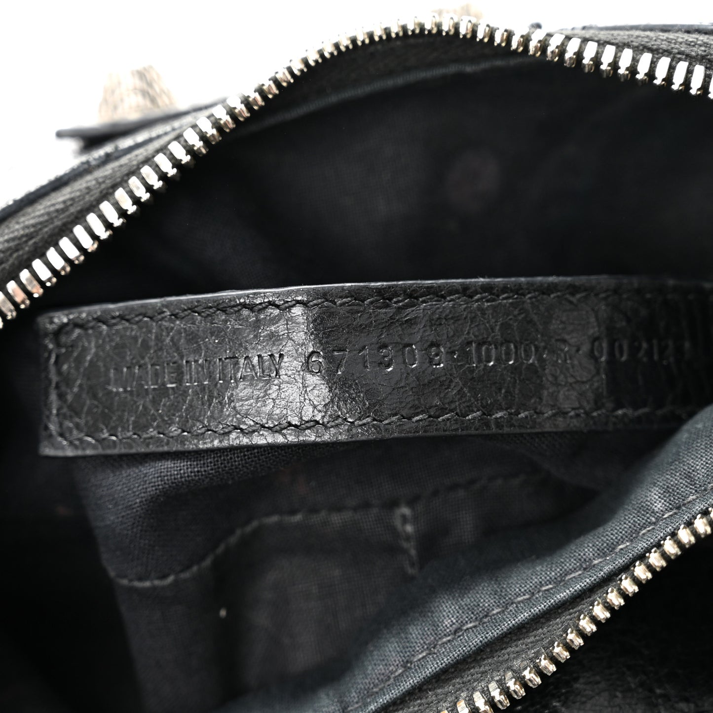 Agneau Arena Le Cagole Shoulder Bag XS Black