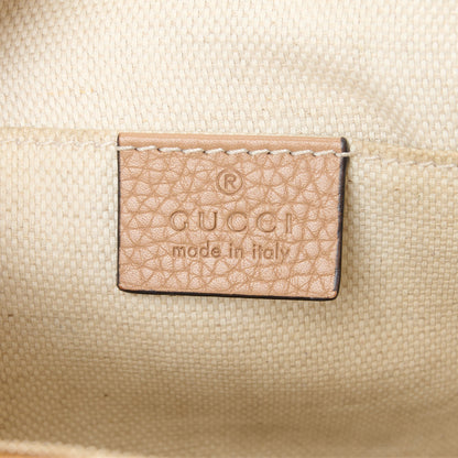 Gucci Pebbled Calfskin Small Soho Disco Bag Camelia 6 of 12