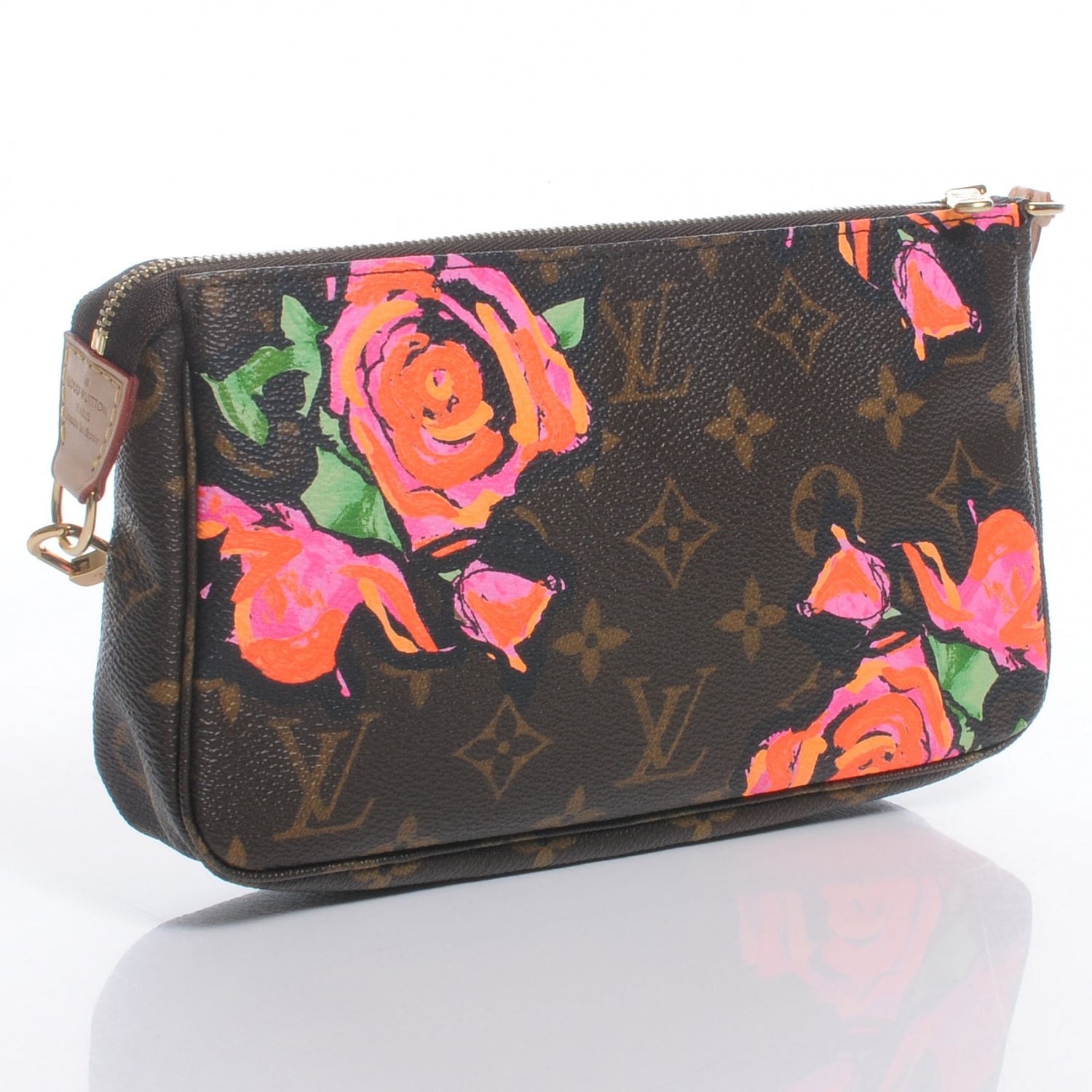 Louis Vuitton Monogram Roses Pochette Accessories 3 of 8