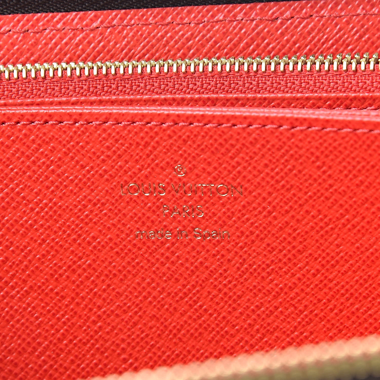 Louis Vuitton Monogram Zippy Wallet Coquelicot 6 of 9