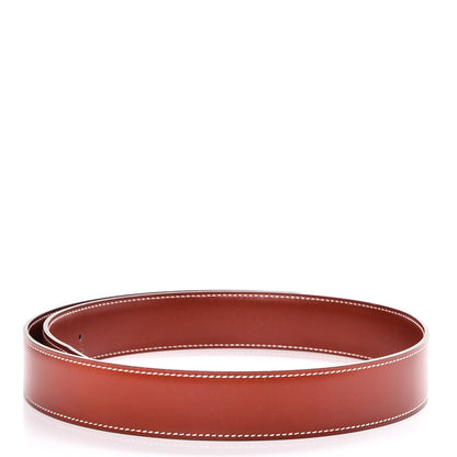 Hermes Box 32mm Belt Strap 75 Brique 2 of 10