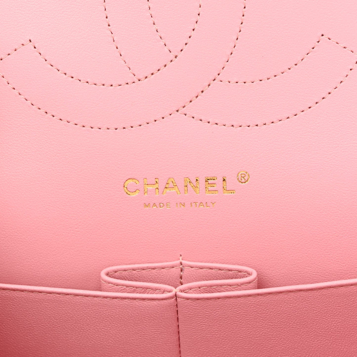 Caviar Quilted Jumbo Double Flap Pink