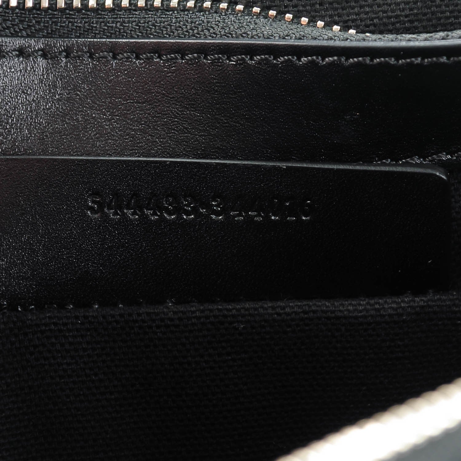 Alexander McQueen Calfskin Studded Small Padlock Crossbody Bag Black 7 of 7