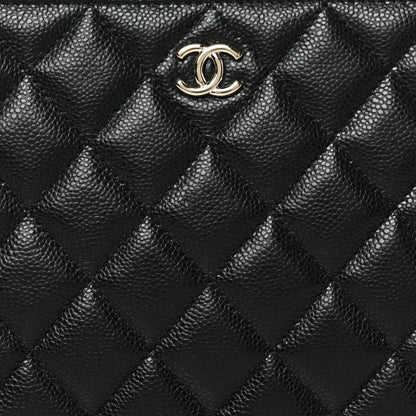 Chanel Caviar Quilted Cosmetic Case Black 8 of 9
