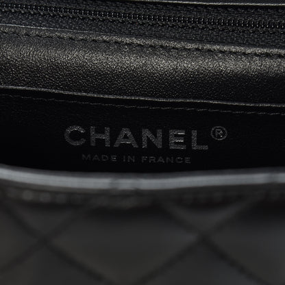 Chanel Lambskin Quilted Mini Square Flap Black 6 of 10