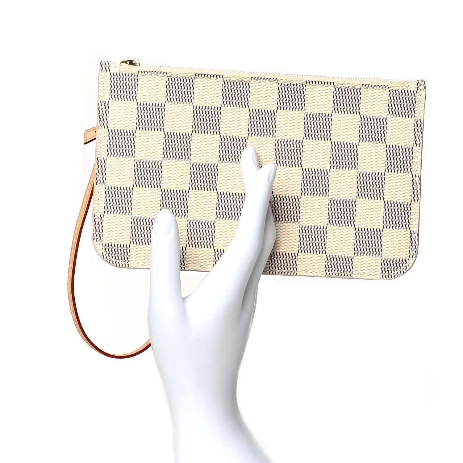Louis Vuitton Damier Azur Neverfull PM Pochette 2 of 8