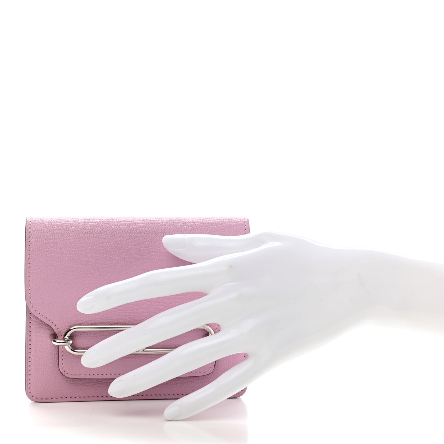 Chevre Mysore Roulis Slim Wallet Mauve Sylvestre