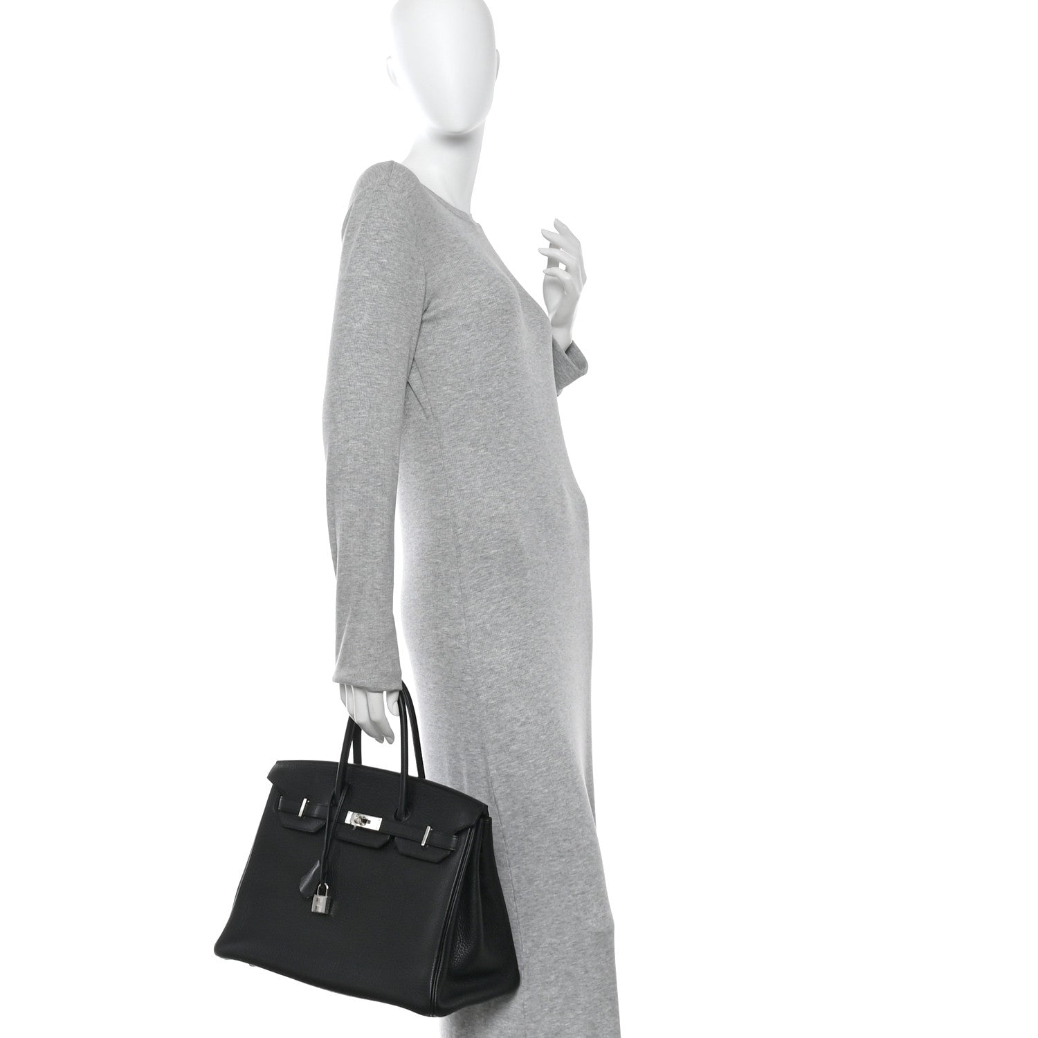 Hermes Fjord Birkin 35 Black 2 of 13