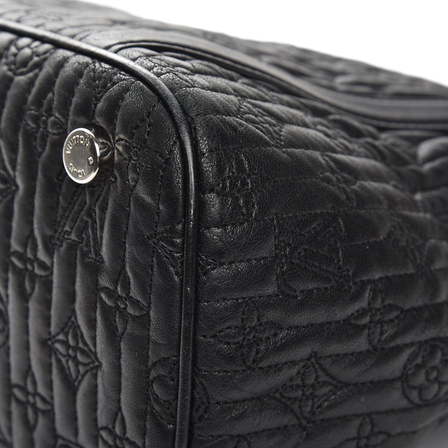 Monogram Lambskin Antheia Ixia MM Black