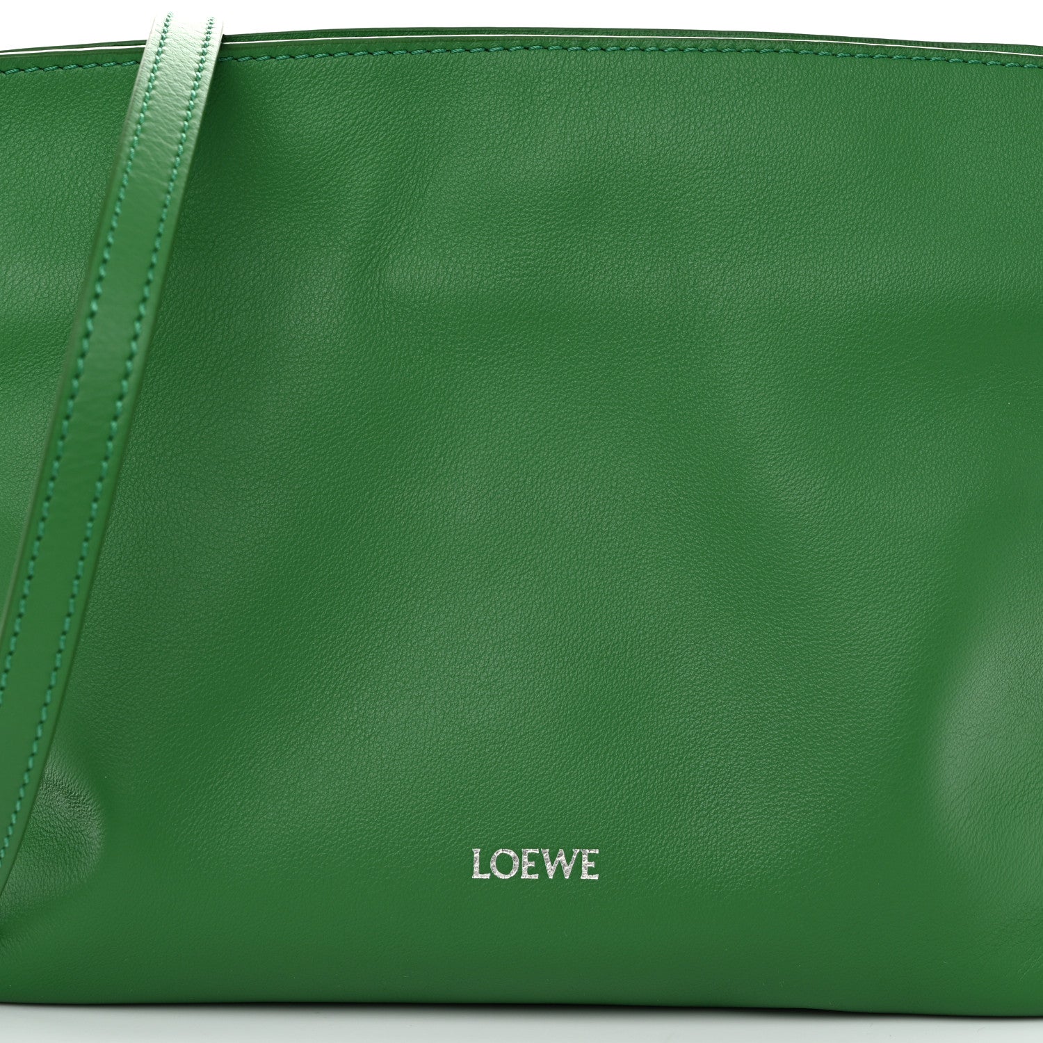 Loewe x SUNA FUJITA Nappa Bunny Mini Flamenco Knot Clutch Tropical Green 7 of 10
