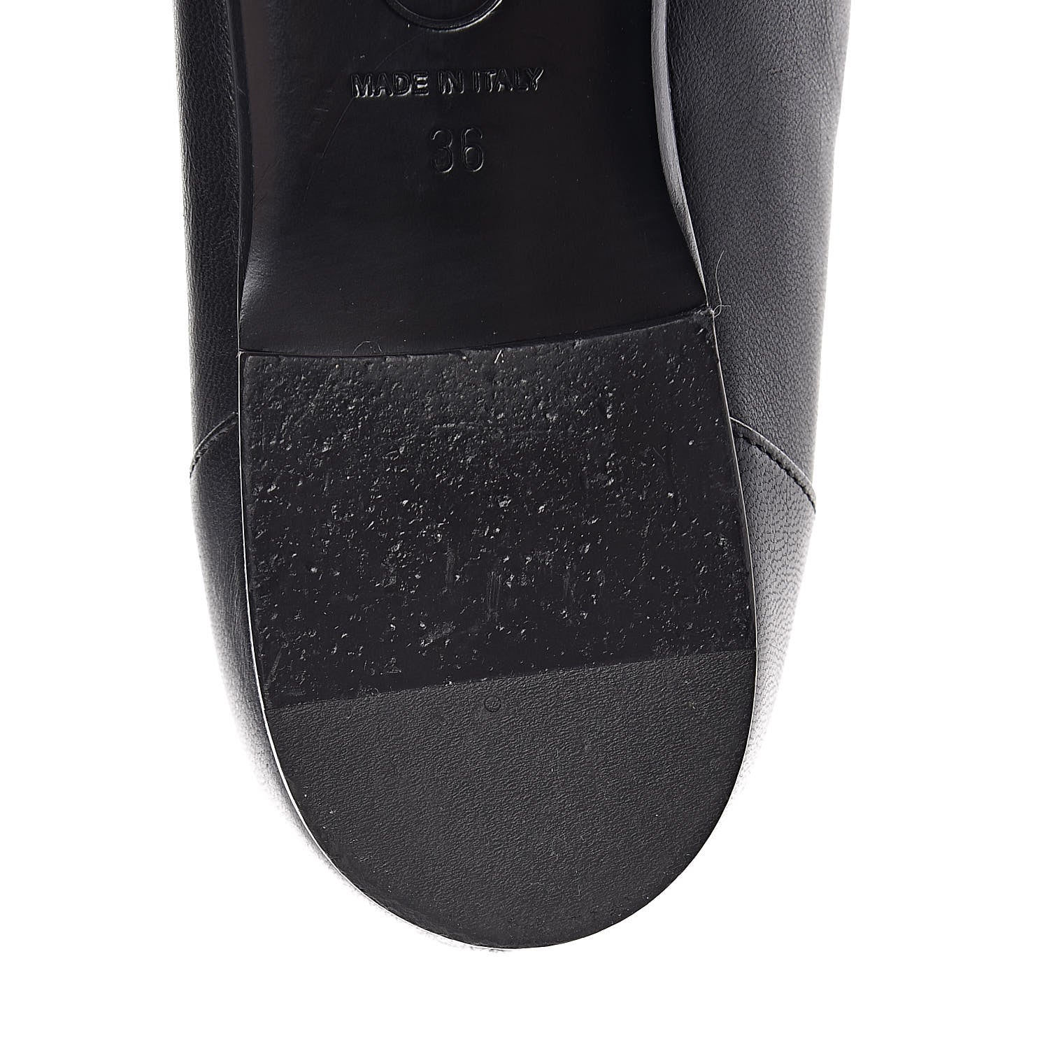 Chanel Lambskin CC Loafers 36 Black 13 of 16