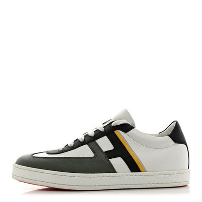 Hermes Epsom Womens Boomerang Sneakers 40 Etain Multicolor 1 of 11