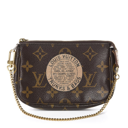 Louis Vuitton Monogram Complice Trunks and Bags Mini Pochette Accessories Beige 1 of 7