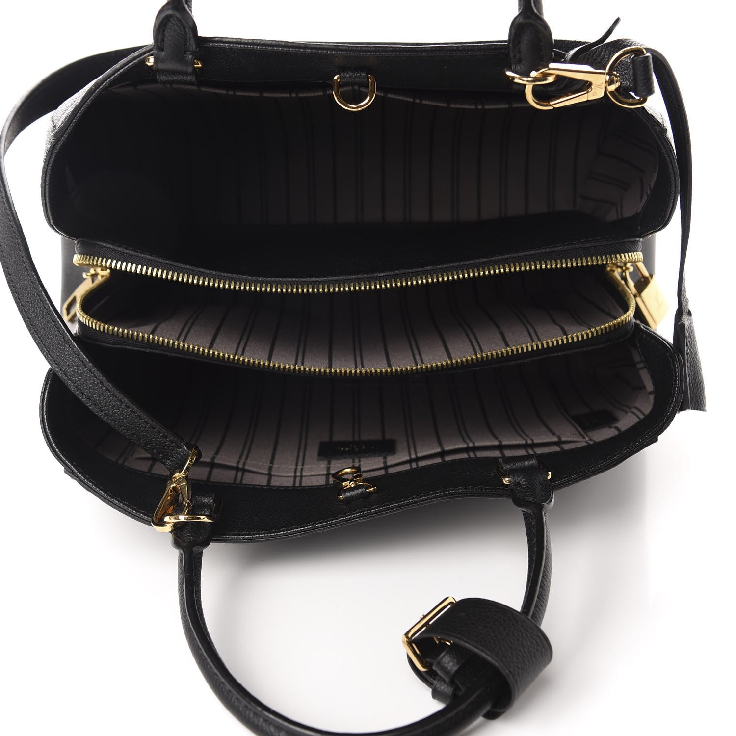 Louis Vuitton Empreinte Montaigne MM Black 5 of 11