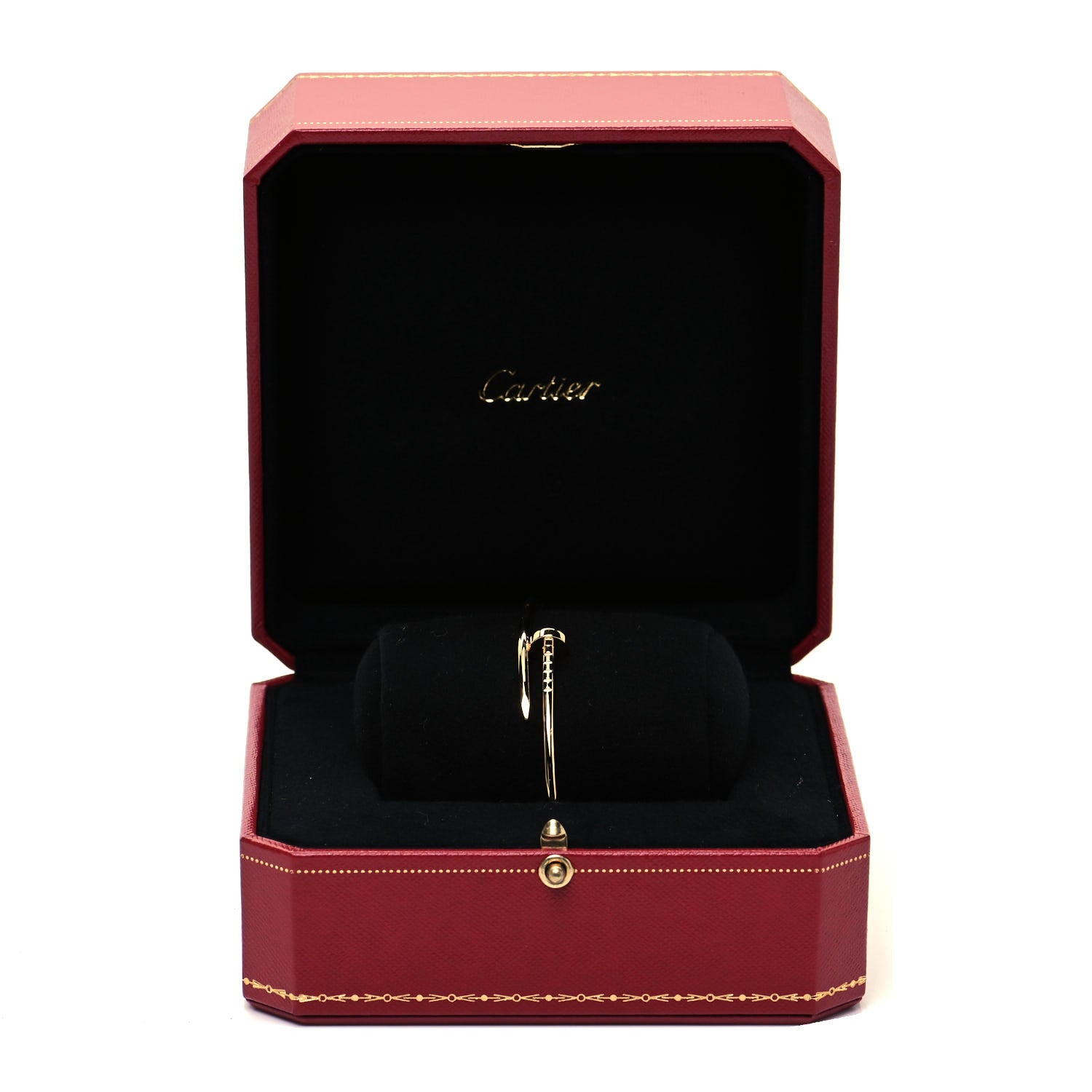 Cartier 18K Yellow Gold Small Juste Un Clou Bracelet 18 5 of 5