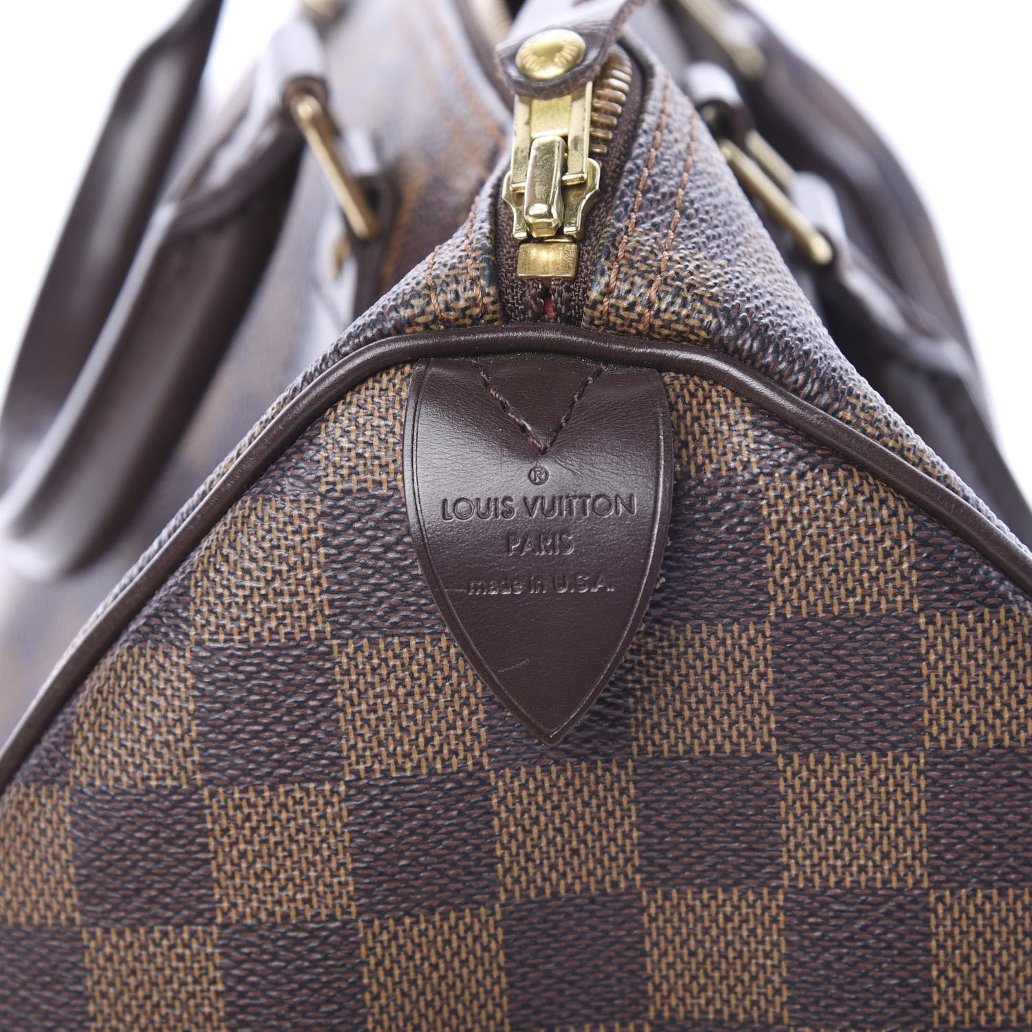 Louis Vuitton Damier Ebene Speedy 30 5 of 13