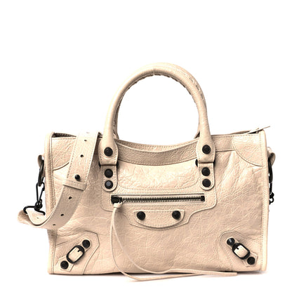 Balenciaga Agneau Arena Classic Hardware Small Le City Almond 1 of 10