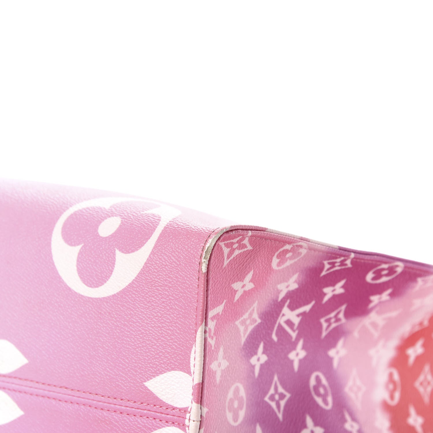 Louis Vuitton Monogram Escale Onthego GM Rouge 12 of 15