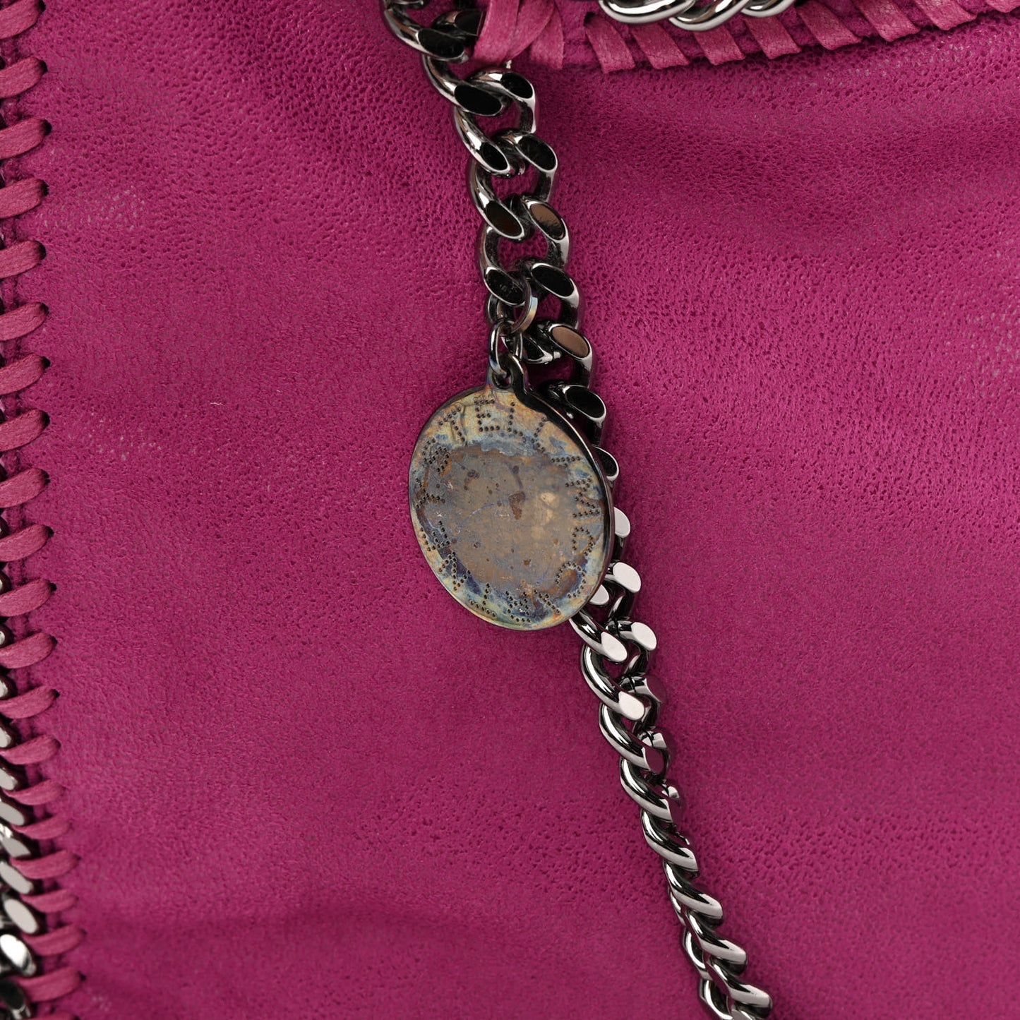 Shaggy Deer Falabella Tote Hot Pink