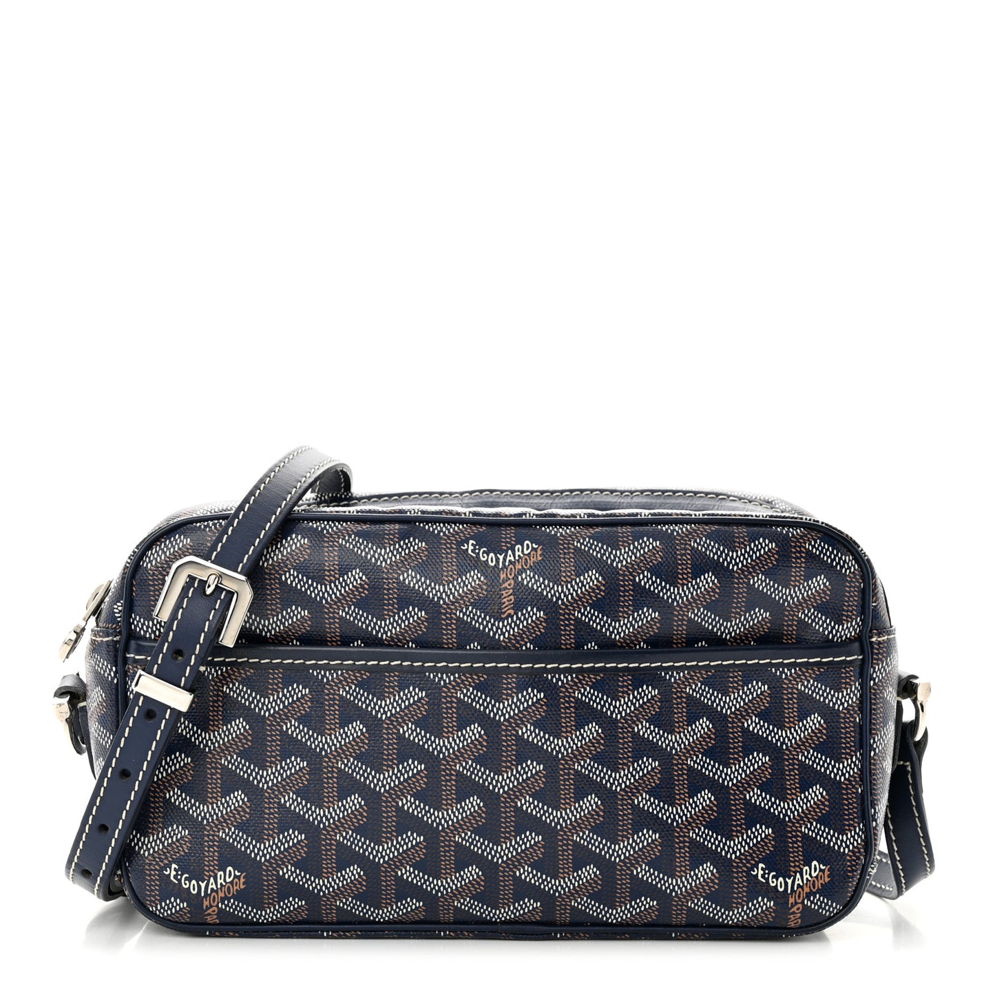 Goyardine Sac Cap Vert Navy