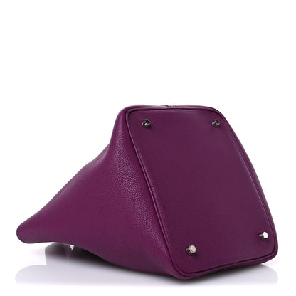 Hermes Taurillon Maurice Picotin Lock 22 MM Anemone 4 of 10