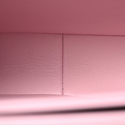 Celine Shiny Calfskin Teen Triomphe Pastel Pink 5 of 10