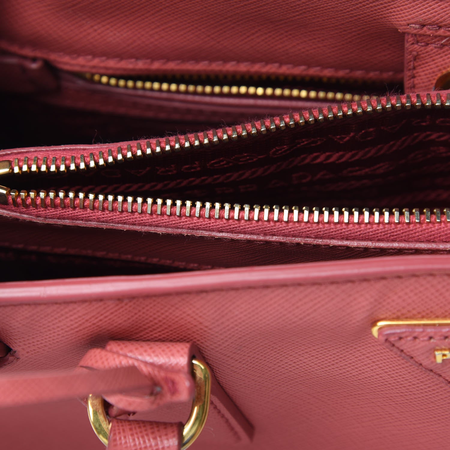 Prada Saffiano Lux Medium Tote Bruyere 20 of 21