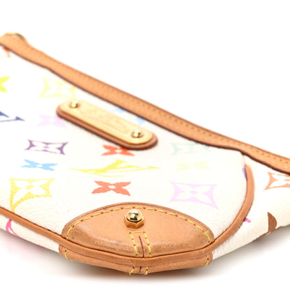 Louis Vuitton Monogram Multicolor Pochette Milla MM White 8 of 11