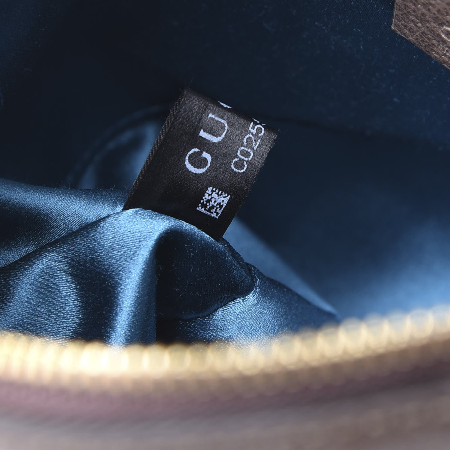 Gucci GG Supreme Monogram Textured Dollar Calfskin Web Small Ophidia Dome Shoulder Bag Beige Ebony New Acero 9 of 11