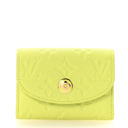 Louis Vuitton Empreinte Rosalie Coin Purse Zesty Lime 1 of 6