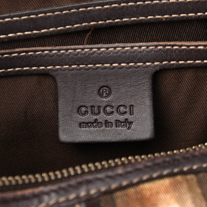 Gucci GG Plus Monogram Web Medium Joy Boston Dark Brown 6 of 14