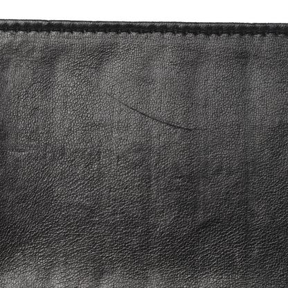 Chanel Lambskin Camellia Embossed Yen Wallet Black 10 of 11