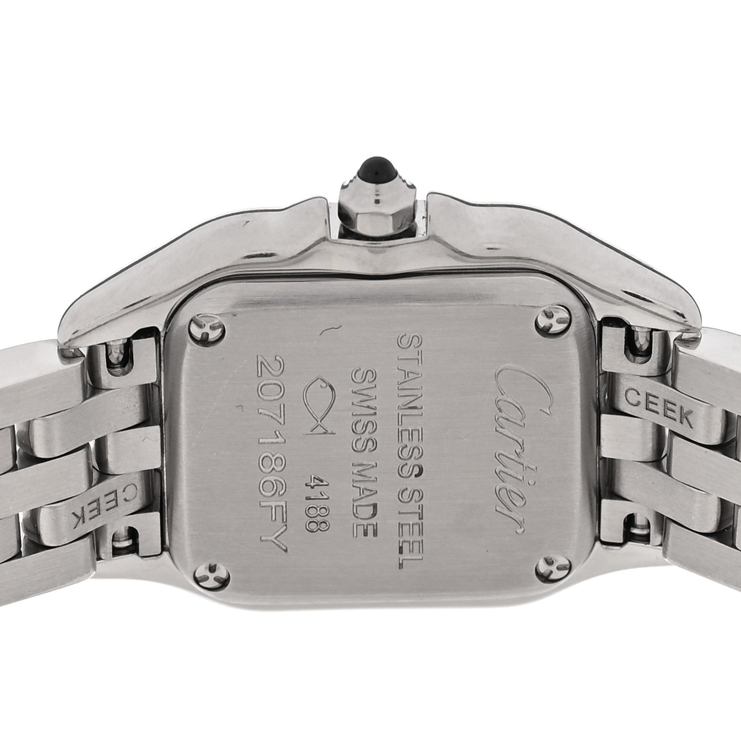 Cartier Stainless Steel 19mm Panthere Quartz Watch 4 of 5