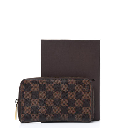 Louis Vuitton Damier Ebene Compact Zippy Wallet 12 of 12