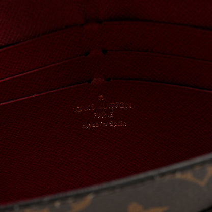 Louis Vuitton Monogram Jeanne Wallet Fuchsia 7 of 8