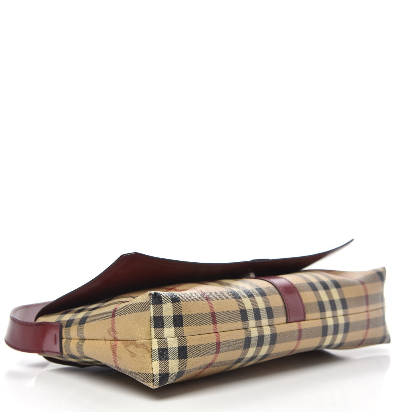 Haymarket Check Shoulder Bag Military Red