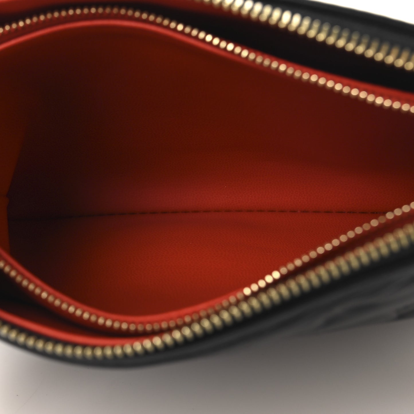 Lambskin Embossed Monogram Coussin BB Black