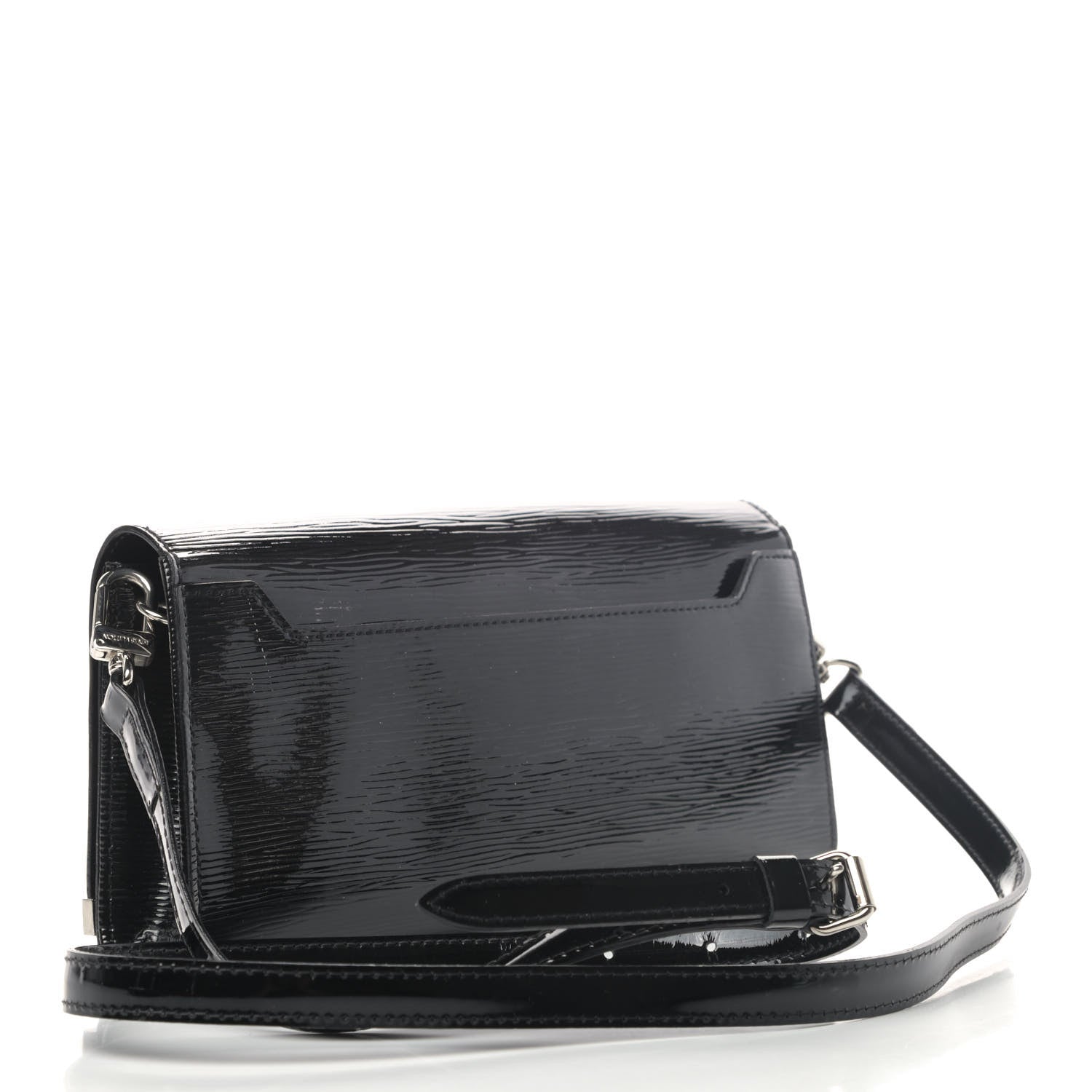 Louis Vuitton Electric Epi Sevigne Clutch Black 2 of 6