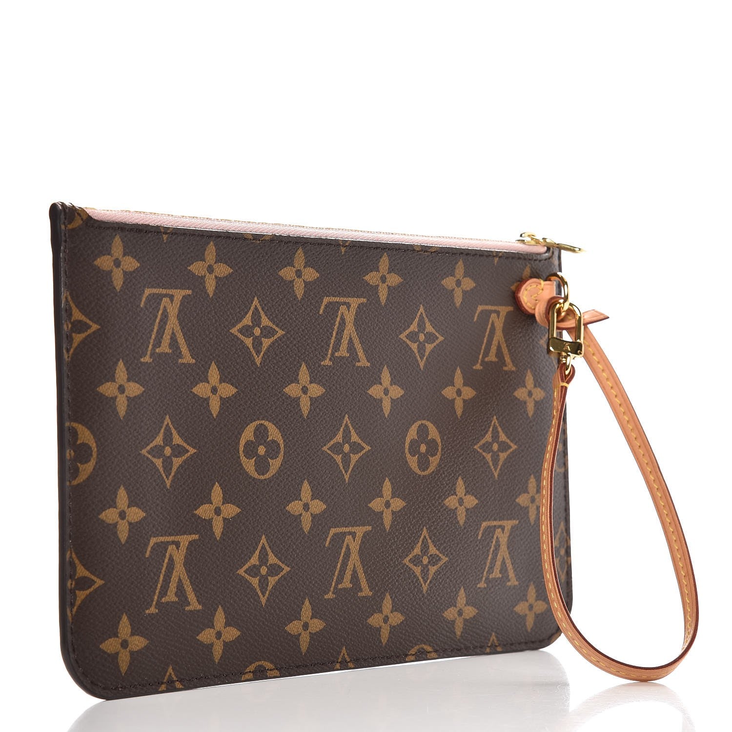 Louis Vuitton Monogram Neverfull MM GM Pochette Rose Ballerine 3 of 7
