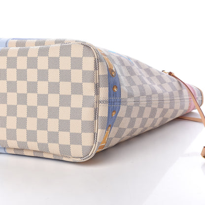 Louis Vuitton Damier Azur Summer Trunks Neo Neverfull MM 11 of 12