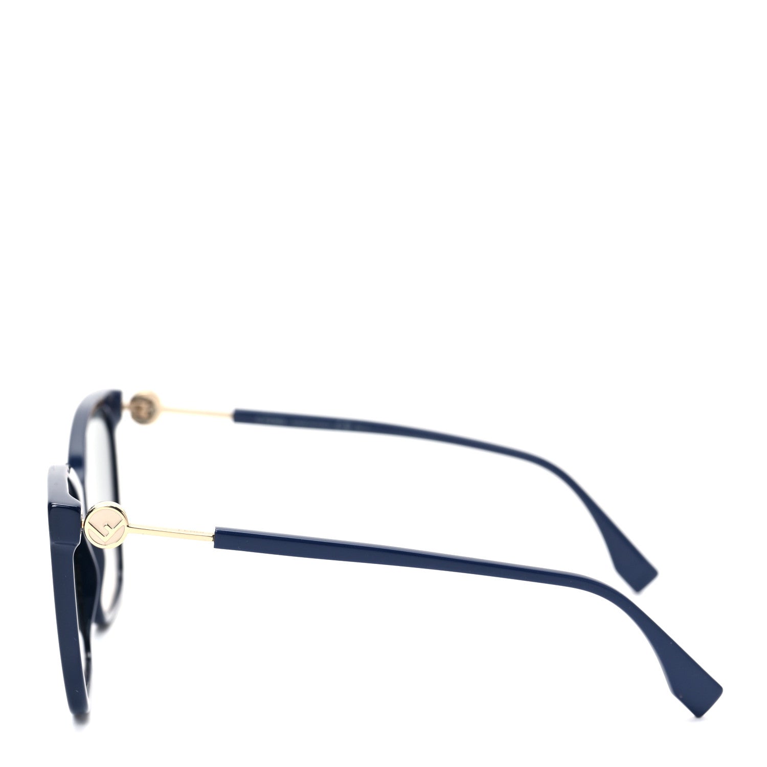 Fendi Acetate F Is Fendi FF Sunglasses FF 0344/S Navy 3 of 6
