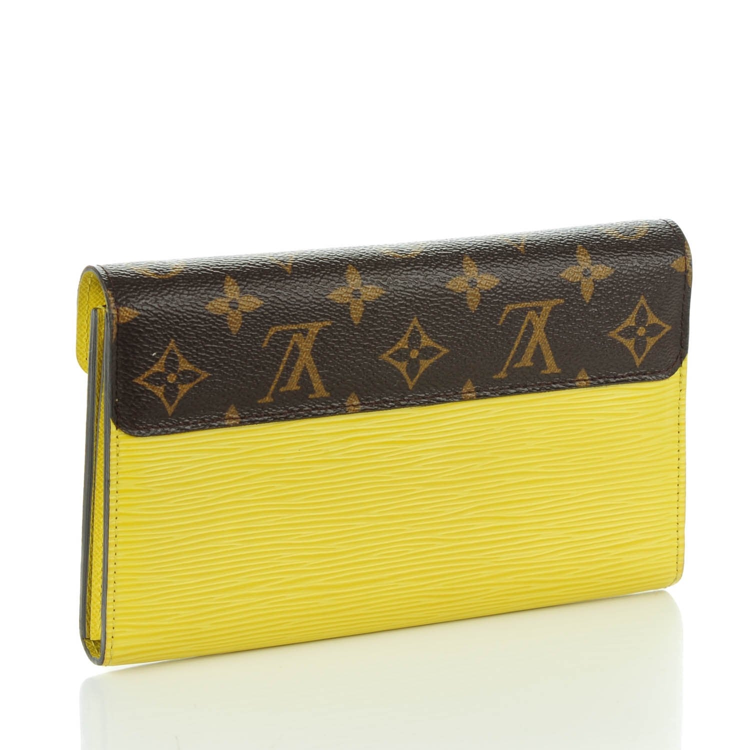Louis Vuitton Epi Monogram Marie Rose Wallet Pistache 3 of 7
