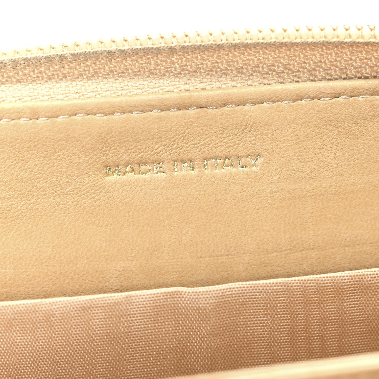 Chanel Caviar Large Timeless CC Zip Around Wallet Beige 7 of 10