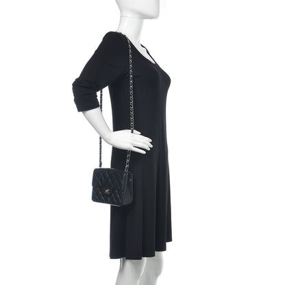 Chanel Caviar Quilted Mini Square Flap Black 2 of 15